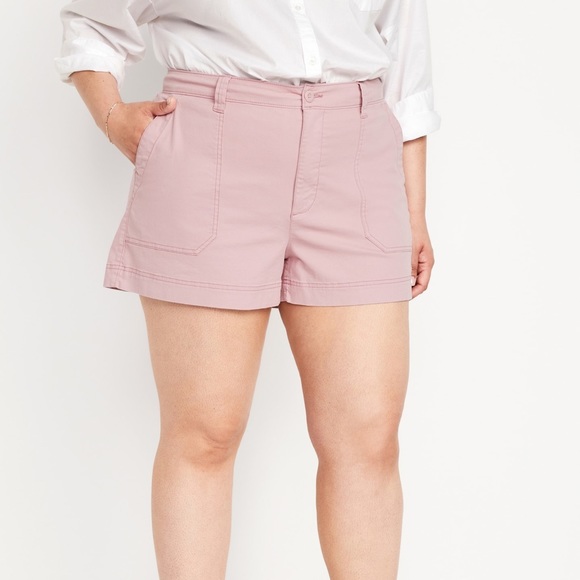 NWT OLD NAVY High-Waisted OGC Chino Shorts -- 3.5-inch inseam Color: Anise - Picture 7 of 8
